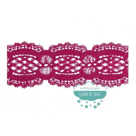 Entredós de guipur (varios colores) - Serie Liliana
