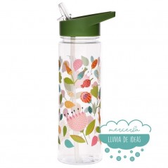 Botella de agua 550 ml. - Otoño floral