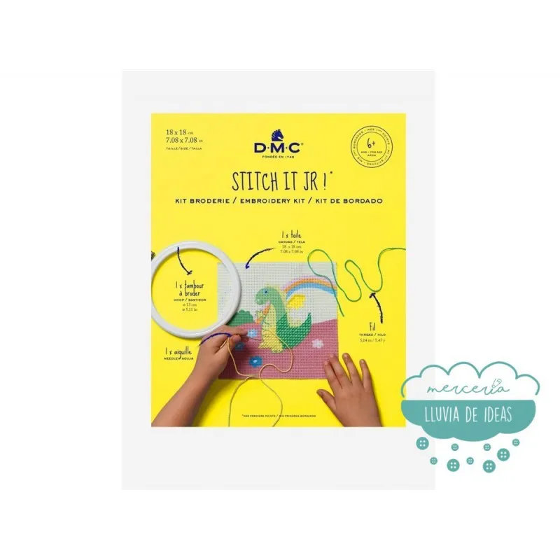 Kit de bordado de medio punto - Dragón