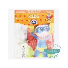 Kit cañamazo para niños - Súper Héroe