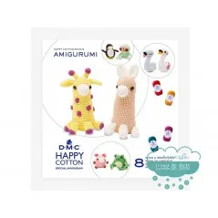 Mini libro Happy Cotton Book Nº8 Amigurumi - DMC