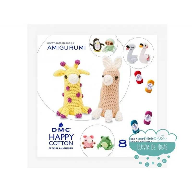 Mini libro Happy Cotton Book Nº8 Amigurumi - DMC