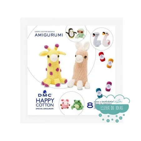 Mini libro Happy Cotton Book Nº8 Amigurumi - DMC