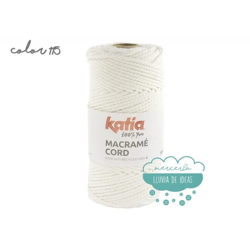 Hilo para macramé - Macramé Cord - Katia