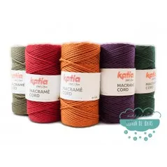Hilos para Macramé, Macramé Cord de Katia en Mercería Lluvia de Ideas