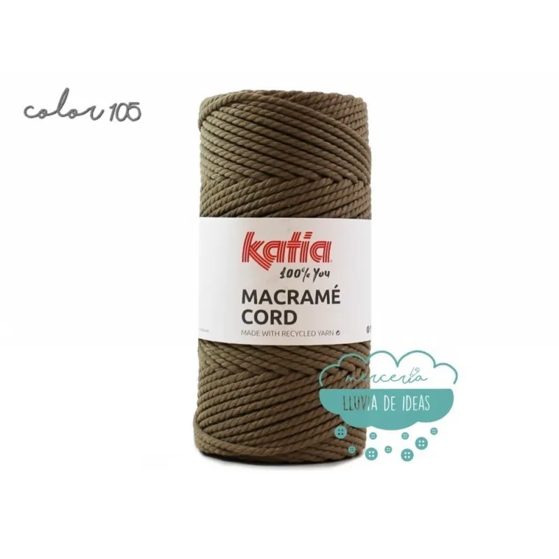 Hilo para macramé - Macramé Cord - Katia