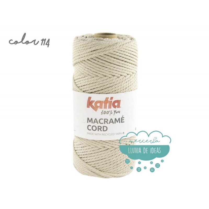 Hilo para macramé - Macramé Cord - Katia