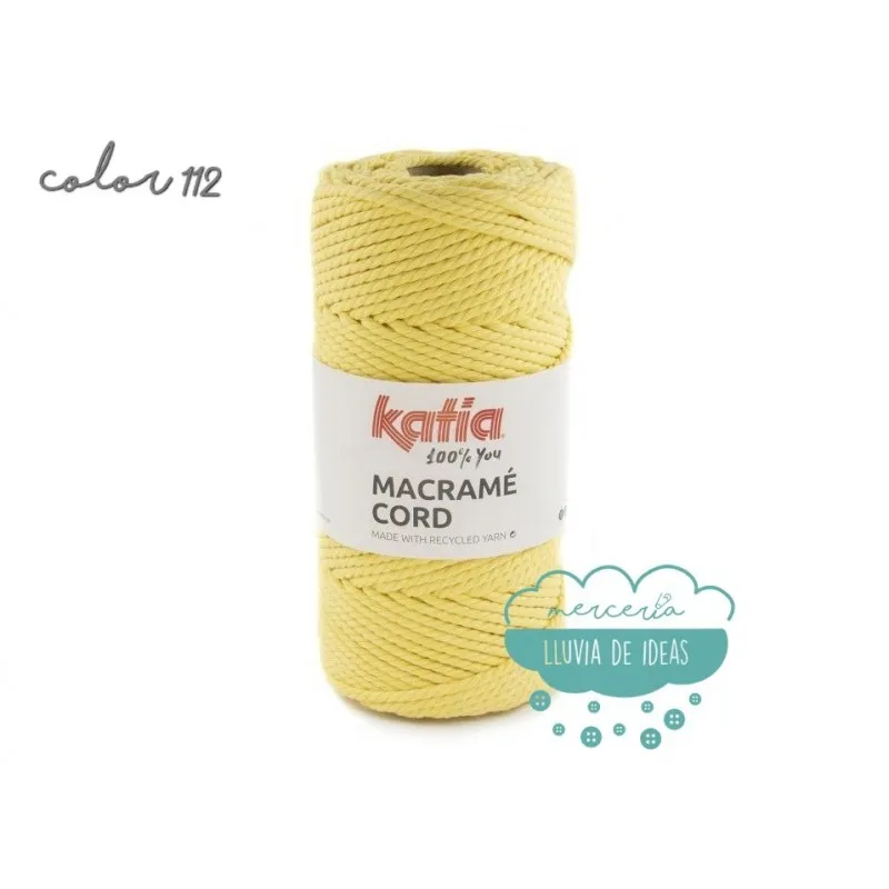 Hilo para macramé - Macramé Cord - Katia