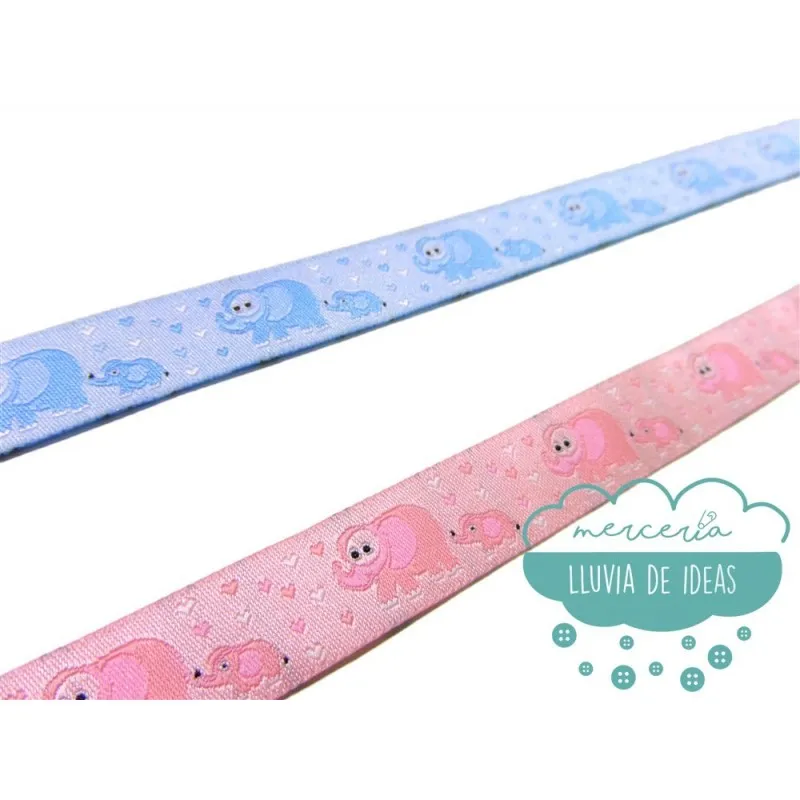 Tapacosturas infantil - Elefantes Mercería Lluvia de Ideas