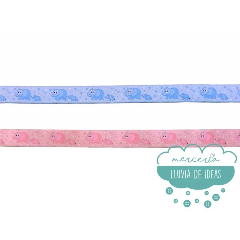 Tapacosturas infantil - Elefantes Mercería Lluvia de Ideas