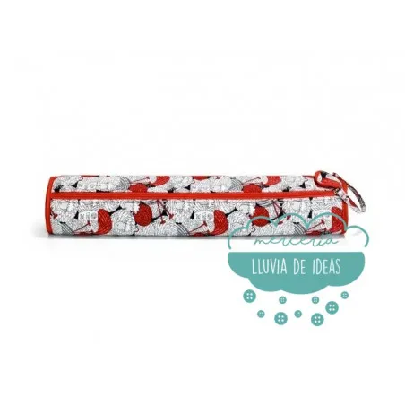 Bolsa Porta Agujas de Tricot merino ovejitas - Prym