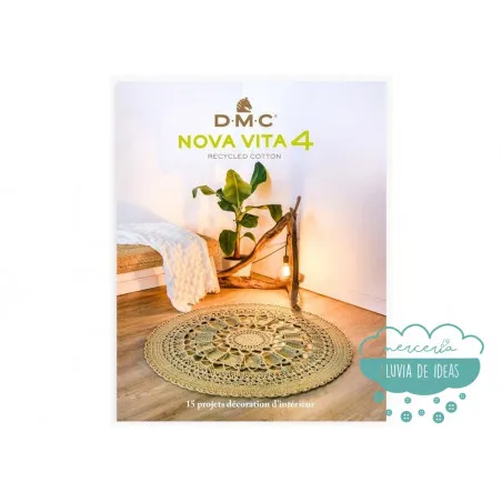 Libro DMC - Nova Vita 4 - 15 proyectos de decoración para el hogar