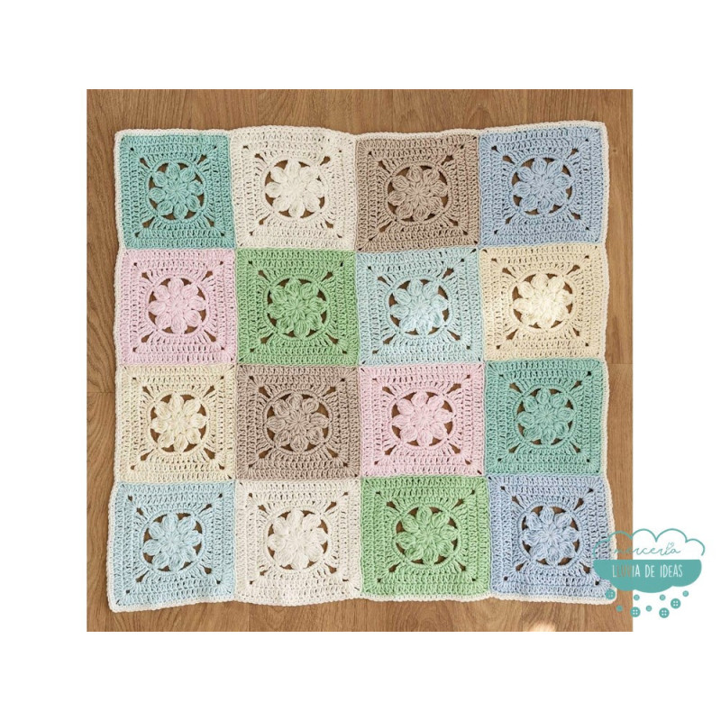 Kit Bunny blanket - Katia