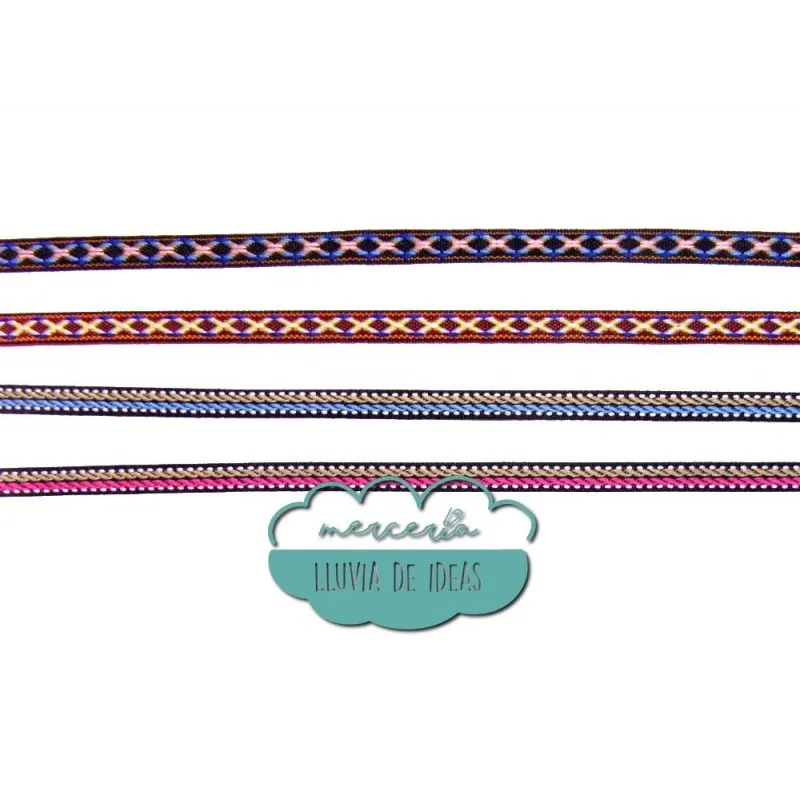 Tapacosturas étnico - Serie Yana Mercería Lluvia de Ideas