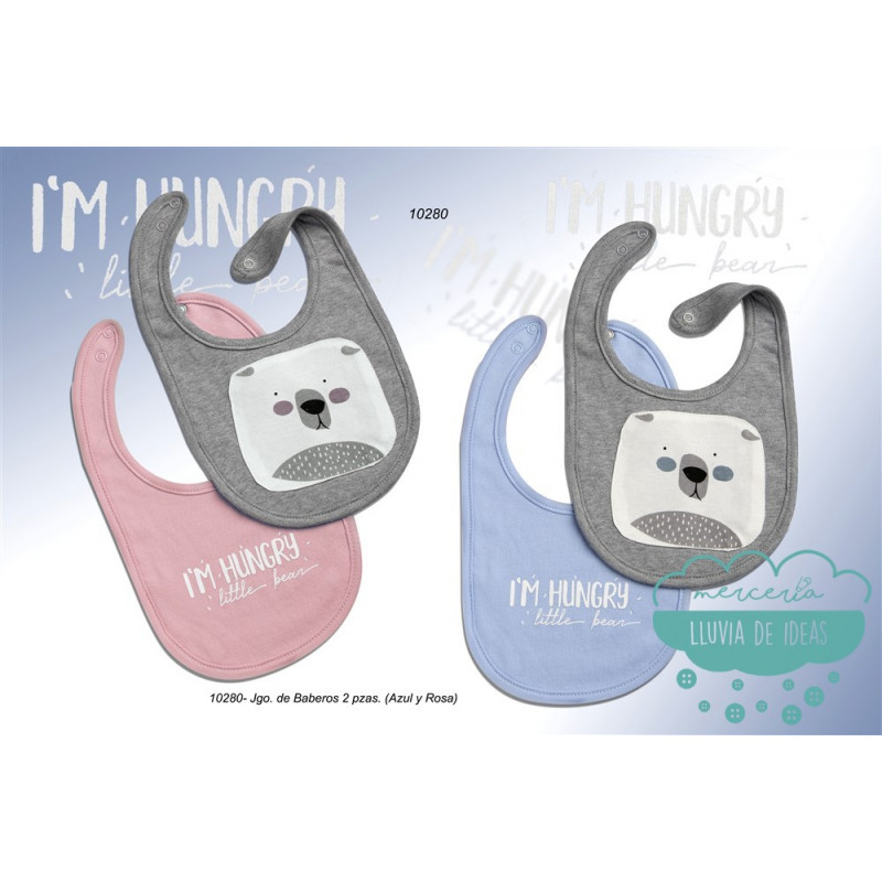 Babero bandana pack 2 unidades - Oso Polar Babero bandana pack 2 unidades - Oso Polar