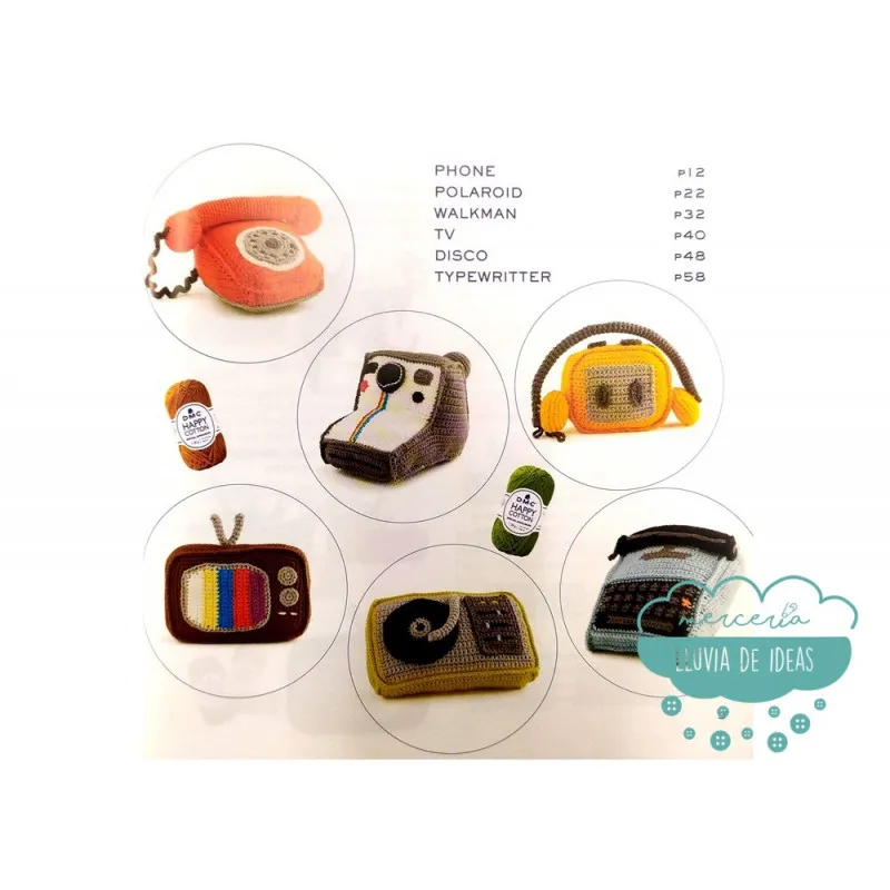 Mini libro Happy Cotton Book Nº11 Amigurumi - DMC