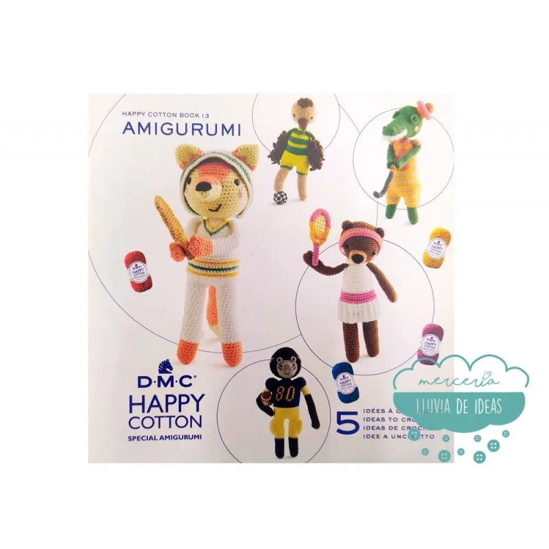 Mini Libro Happy Cotton Book Nº13 Amigurumi - DMC