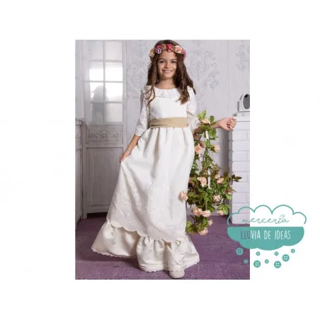 Patrón de vestido de comunión vintage