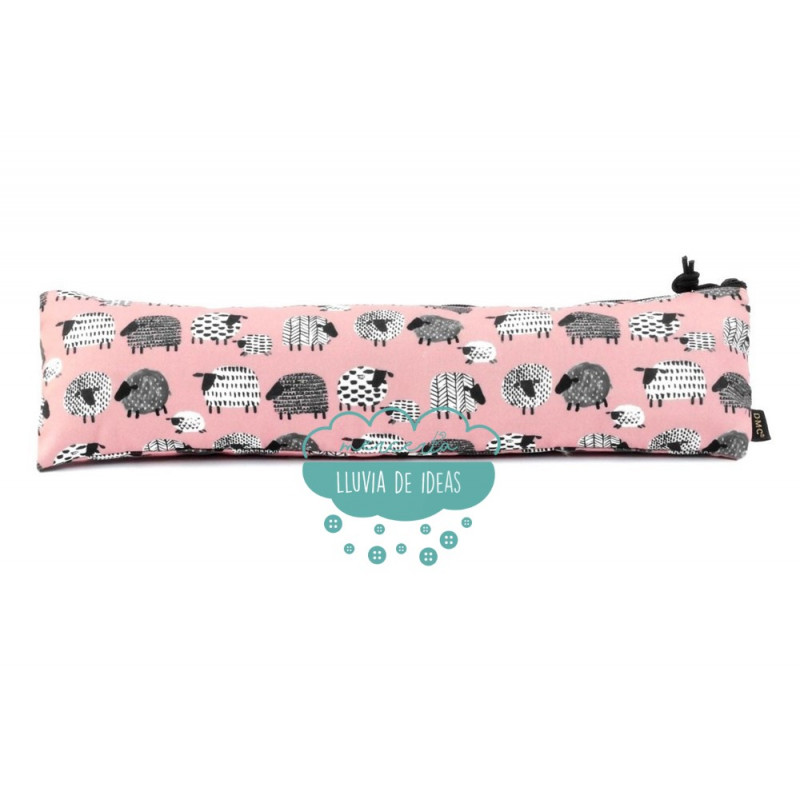 Estuche para agujas de tejer Ovejitas rosa - DMC Estuche para agujas de tejer Ovejitas rosa - DMC